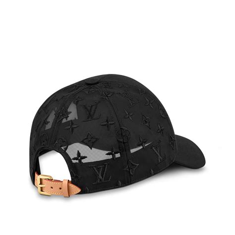 louis vuitton hat snapback|Monogram Mesh Baseball Cap S00 .